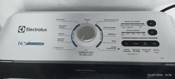 Máquina de lavar 14kg electrolux essential care