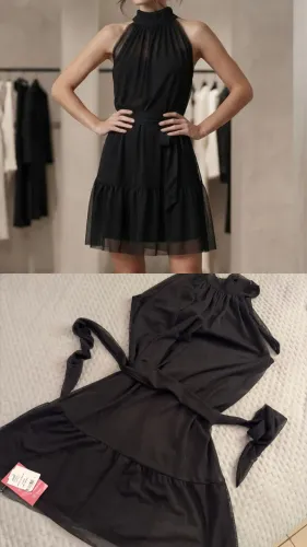 Vestido dasmi NOVO em tule com forro