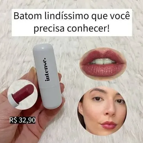 Batom Cremoso Rosa 250 Intense 3,8g