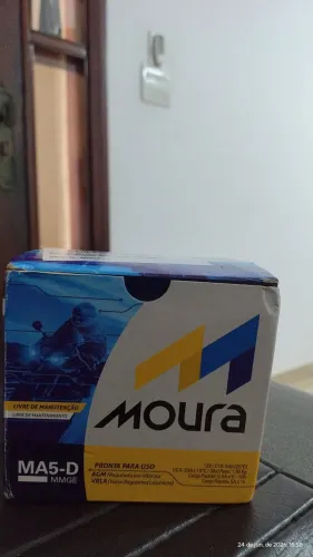 Bateria moto Moura 