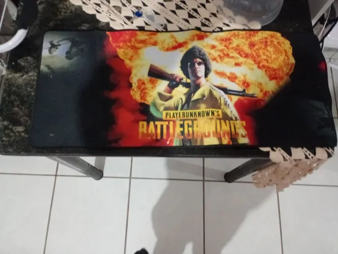 Mouse pad estilo jogos de tiro