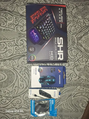 Vendo Kit game profissional novo nunca foi usado tudo certinho por 200 reais