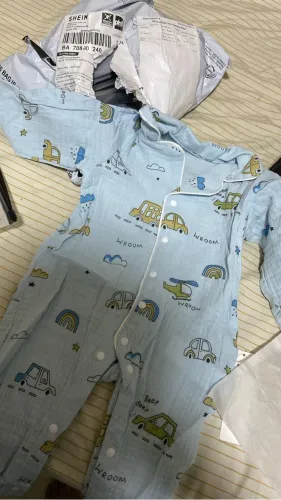 Macacão de Bebê Menino Recém-Nascido
