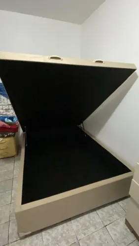 Aproveite! Cama Baú Várias Cores Tamanhos Pronta Entrega Frete Grátis Pague na Entrega