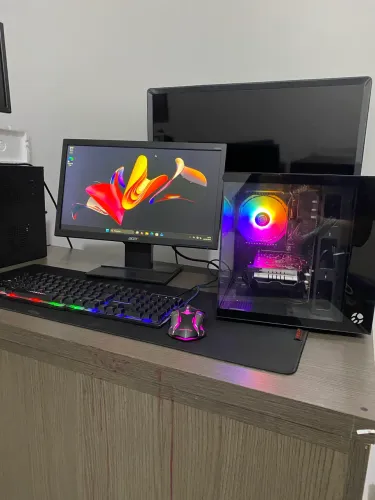 Computador Gamer completo Décima geração 4.3Ghz 16gb Ddr4 2666mhz Radeon Rx 580 8GB