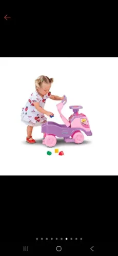 Motoquinha de bebê até 6kl