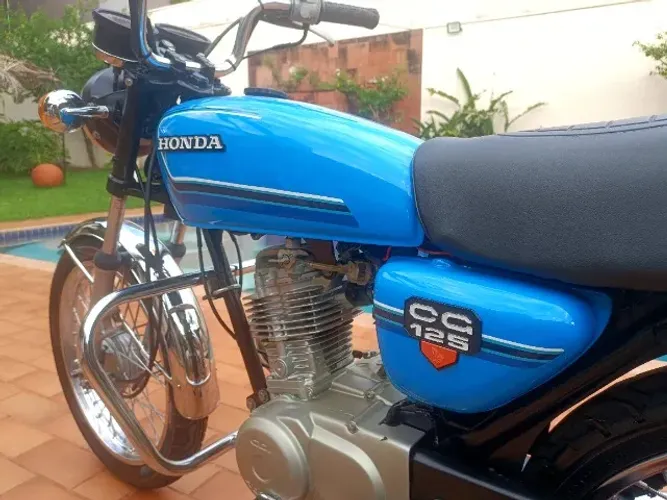 CG 125 Azul - Raridade