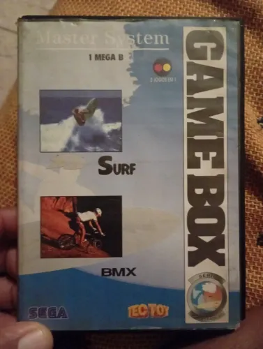 game box série esportes radicais master system  (leia)