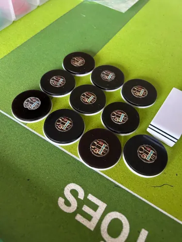 Futebol de botão - Corinthians Cavado 44.7mm