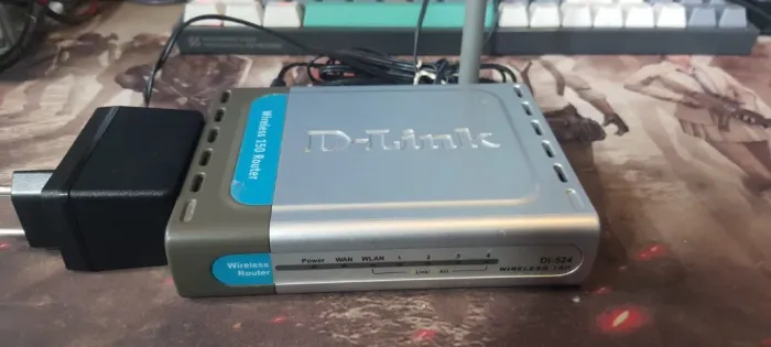 Roteador D-Link DI-524 Wireless 150 - Funcionando