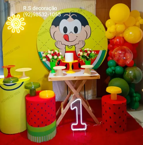 Decoração tema  Magali 