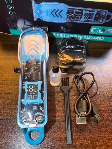 Máquina de cortar Cabelo e acabamento Barbeador elétrico
