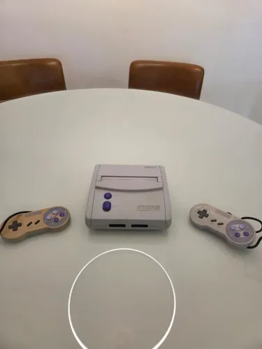 Super Nintendo Baby SNES - Completo com 2 controles originais 