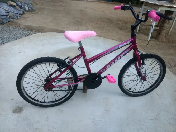 Bicicleta infantil aro 20 reformada
