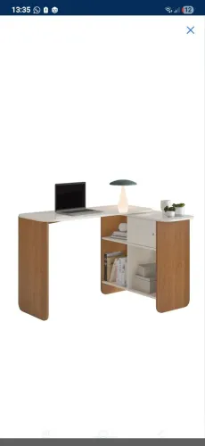 Escrivaninha nova na caixa