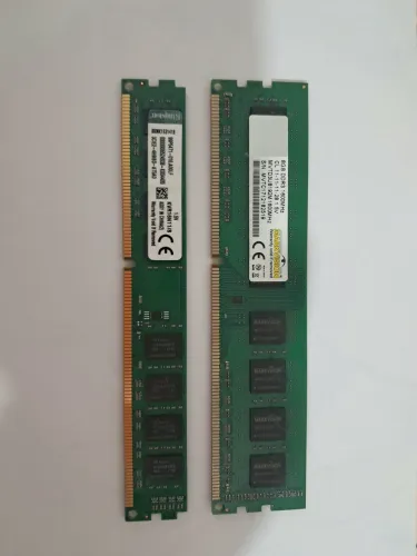 Memórias RAM 16GB DDR3 1600MHz - Kingston + Markvision