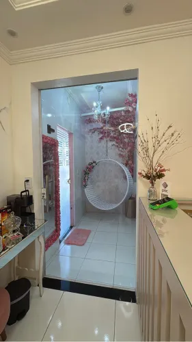 Balanço decorativo para estúdio ou salão
