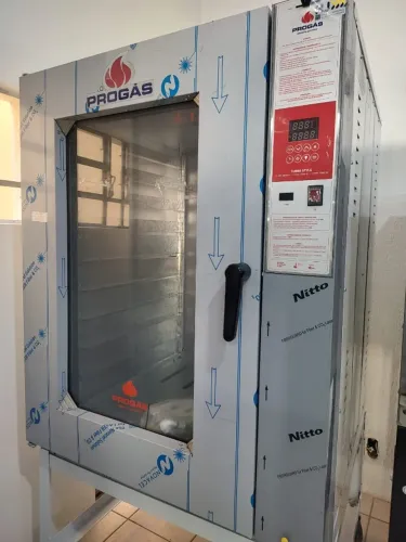 A.L Forno Profissional Turbo A Gás Natural 10 Esteiras - Progás