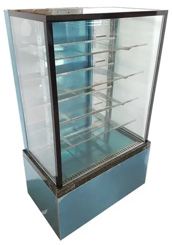 Expositor vitrine confeitaria Refrigerada Alta 1,00x0,65x1,70m