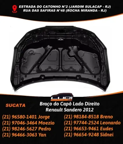 Capô Nissan Sentra 2014 2015 2016