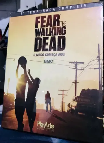 Blu Ray Box Fear The Walking Dead Primeira Temporada Completa Série TV Original Bluray