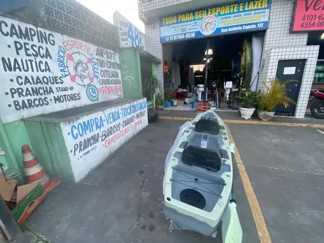 Caiaque para duas pessoas 250 kg de carga avalio trocas e parcelo em até 21x