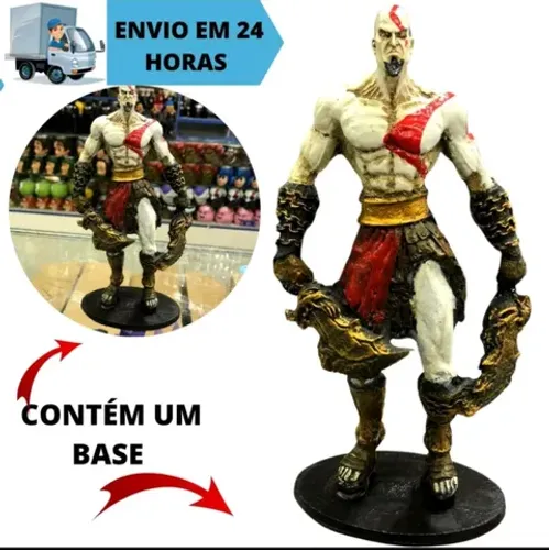 Boneco Estátua De Resina Kratos God Of War - Gtech