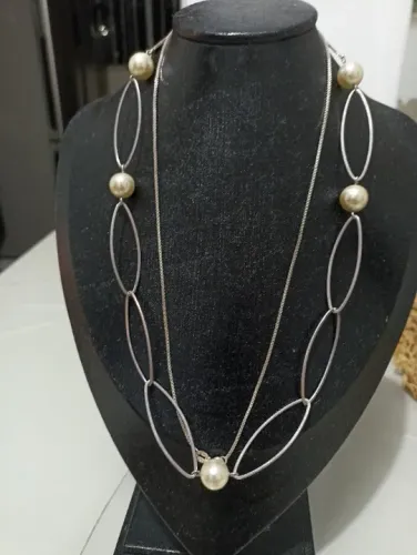 maxi colar em prata 925