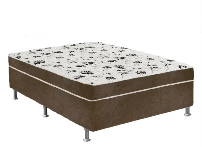 Cama Box Conjugada Casal Mola Ensacada 55x138x188