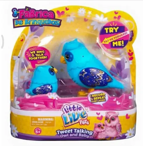 LITTLE LIVE PET CORUJINHAS 