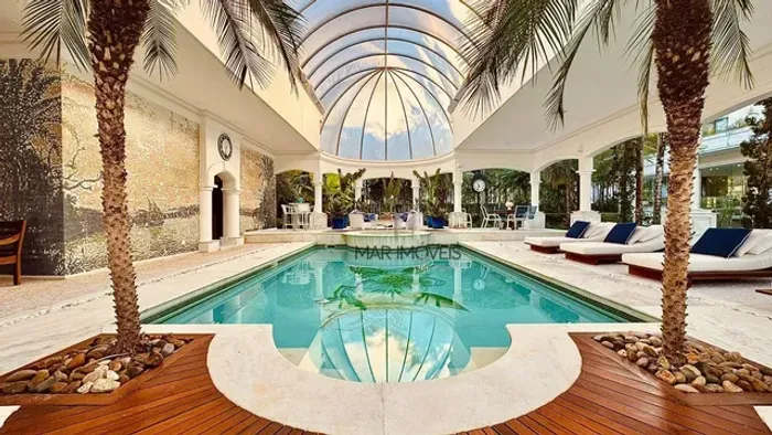 MANSÃO CAPA DE REVISTA À VENDA NO JARDIM ACAPULCO EM GUARUJÁ POR R$ 30.000.000,00 COM SPA 
