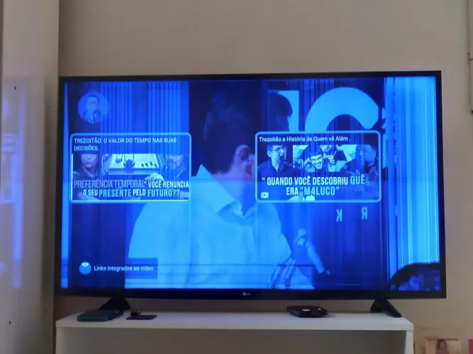 Smart Tv Lg 49" com defeito