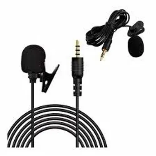 Microfone lapela com fio/entrega gratis jp