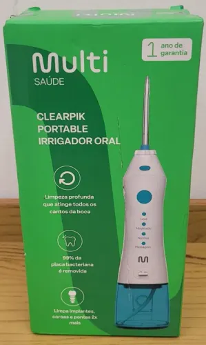 Irrigador Oral Portátil Clearpik Multi Saúde