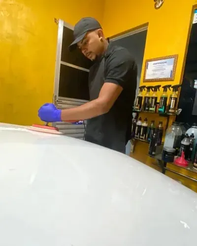 Polimento comercial e técnico lavagem de motor 