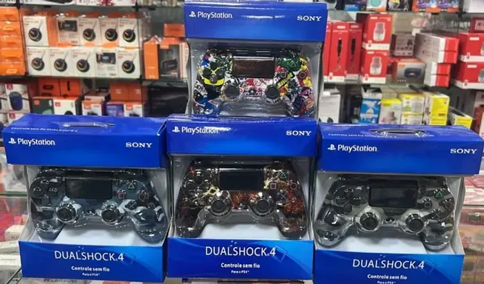 Controle Ps4 Sem Fio Personalizado Manete Joystick Compatível Com Ps4 E Pc