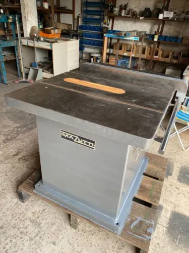 Serra circular mazzut eixo inclinável 100 x 80 centímetros revisada 