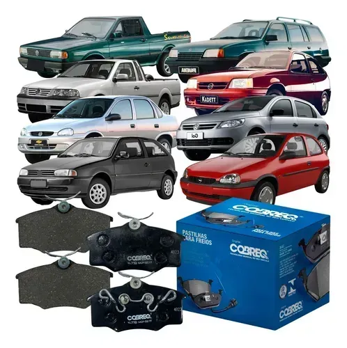 Pastilha de freio Gol Parati Saveiro Corsa Ipanema Kadett