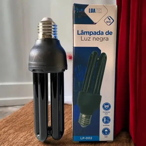 Lâmpaga Luz Negra