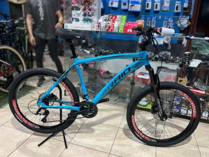Promoção Bike Nova Aro 26 Raio Saturno 21v freio hidráulico (Nova) Montada
