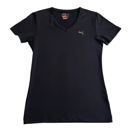 Camiseta Puma Fitness Feminina Original Tamanho M Preta