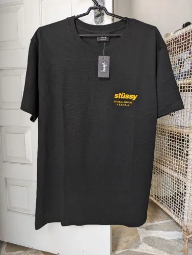 Camiseta Stussy preta