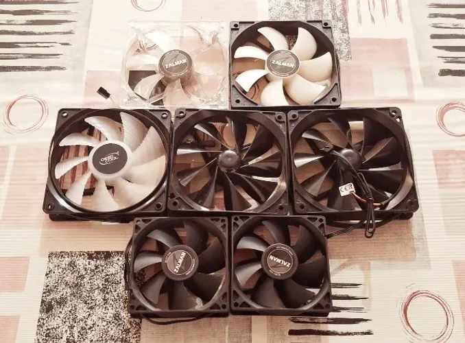 8x FAN VENTILADOR VENTUINHA para Gabinete Computador