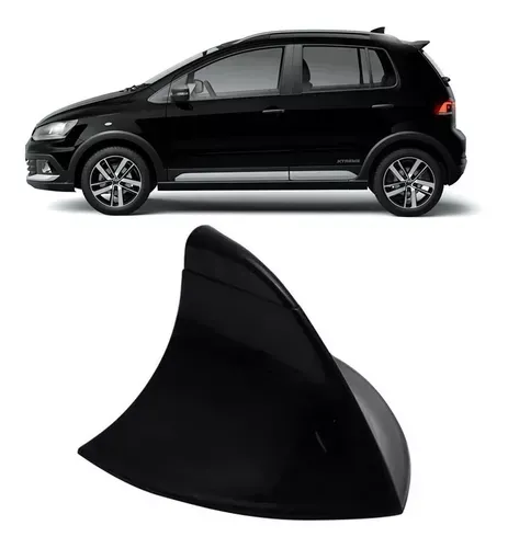 Antena Externa Modelo Tubarão Decorativa - Antena Shark Preta