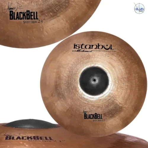 Shiny Ride 23" Istanbul Mehmet Black Bell Signature Alexandre Aposan - Pouco usado