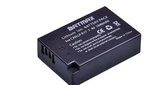 Bateria Batmax Lp-E17 Para Câmeras Canon R10 Ro R8 SL2 SL3 T6i T7i M3 M6 RP 200D 750D