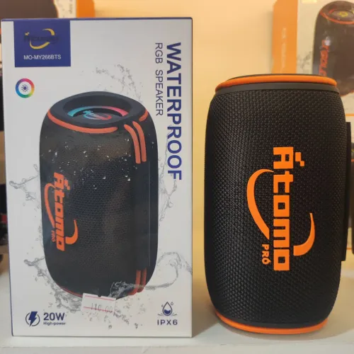 Caixa de som potente resistente à água 