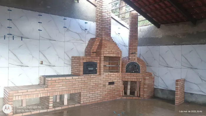 Churrasqueira com forno de pizza iglu pizzaria e restaurante 