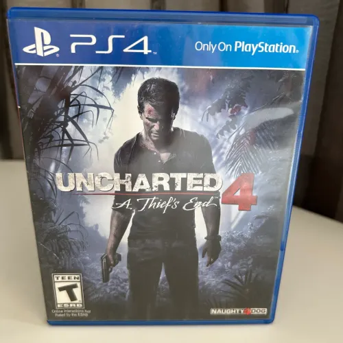 Jogo UNCHARTED 4 para ps4 e pode ser usado no ps5