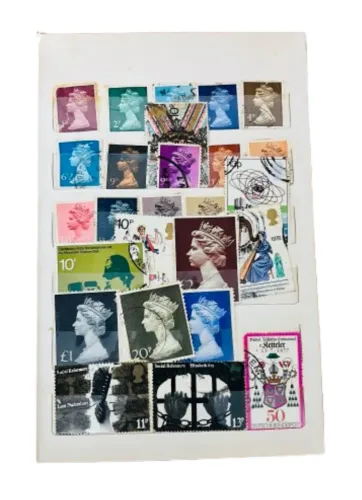 Coleção de Selos Antigos - Diversos Temas (lote1)